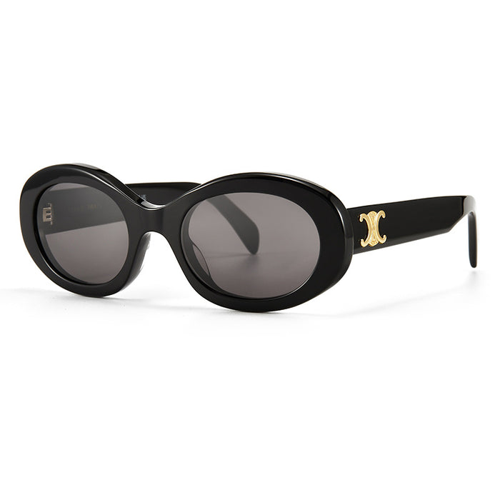 Wholesale Acrylic sunglasses with a high-end feel, popular European and American sunglasses, retro style sunglasses
