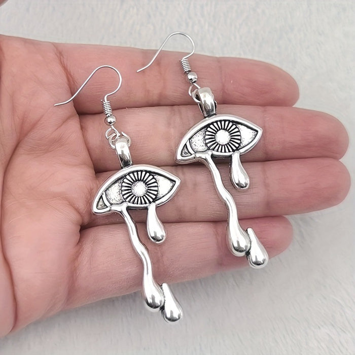 Wholesale   Devil's Eye tears eyes alloy pendant earrings ear jewelry