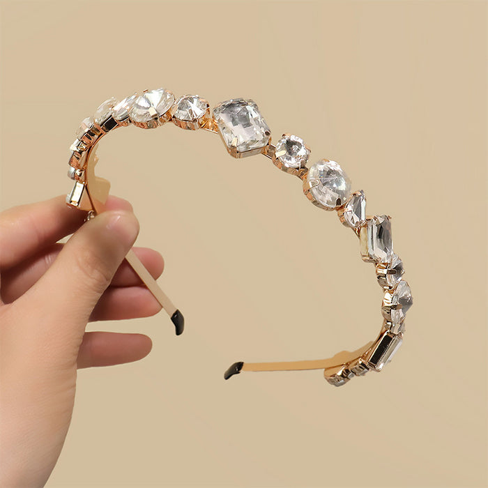 Wholesale Crystal Wide Edge Headband JDC-HD-ZC020