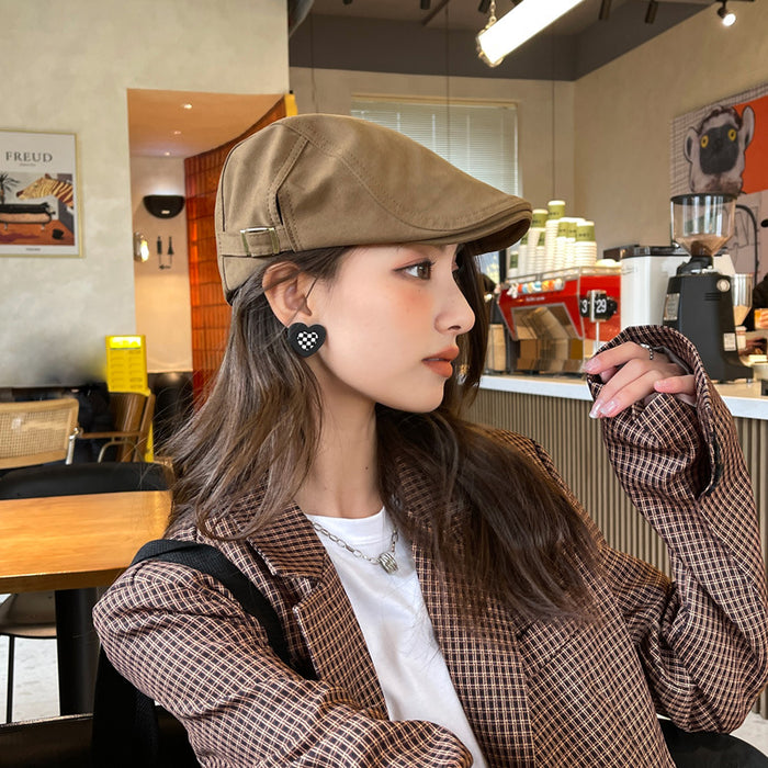 Wholesale beret women's summer peaked cap hat Sun Protection Hat