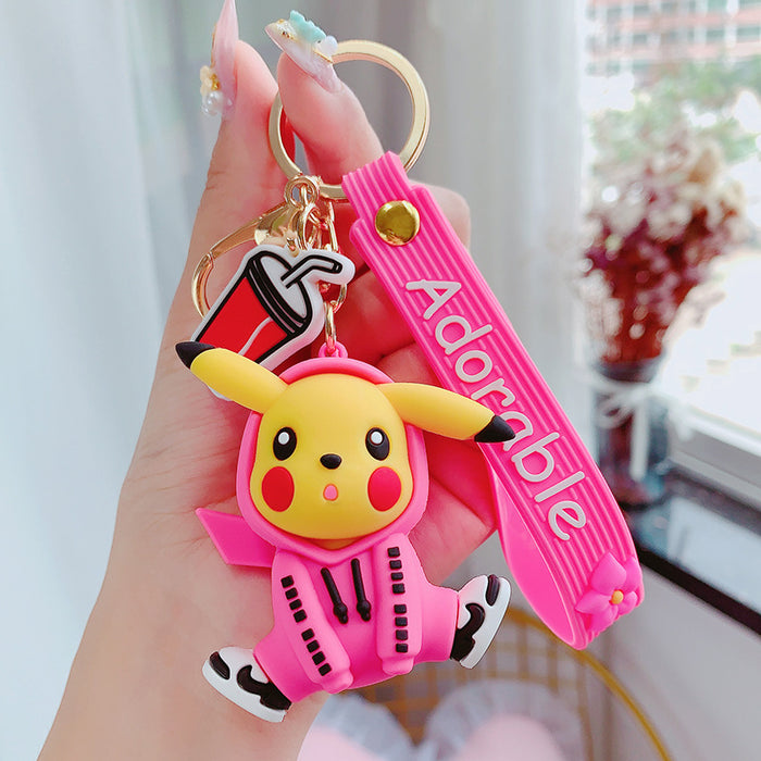 Wholesale PVC Cute Cartoon Keychain JDC-KC-RunX007