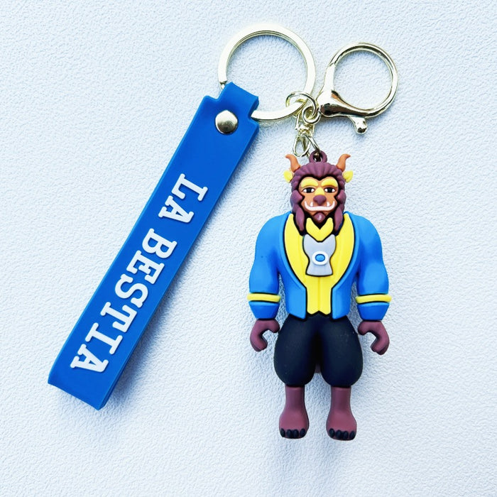 Wholesale PVC Cartoon Doll Keychain JDC-KC-WuYi198