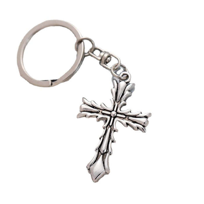 Wholesale Cross Vintage Zinc Alloy Keychains