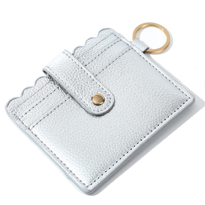 Wholesale PU Leather Card Holder Keychain JDC-KC-JinHan001