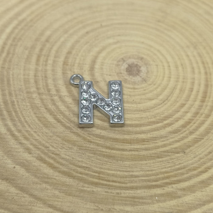 Wholesale Diamond letter pendant personality clavicle chain clothing luggage alloy jewelry accessories