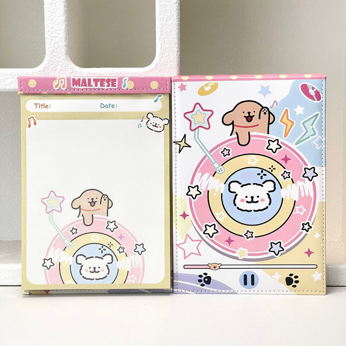Wholesale Cute Cartoon Princess Soft Leather A5 Notebook with Full Color Pages
