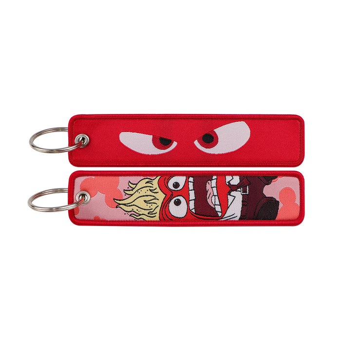 Wholesale Cartoon Cute Fabric Lanyard Keychain JDC-KC-KKX002