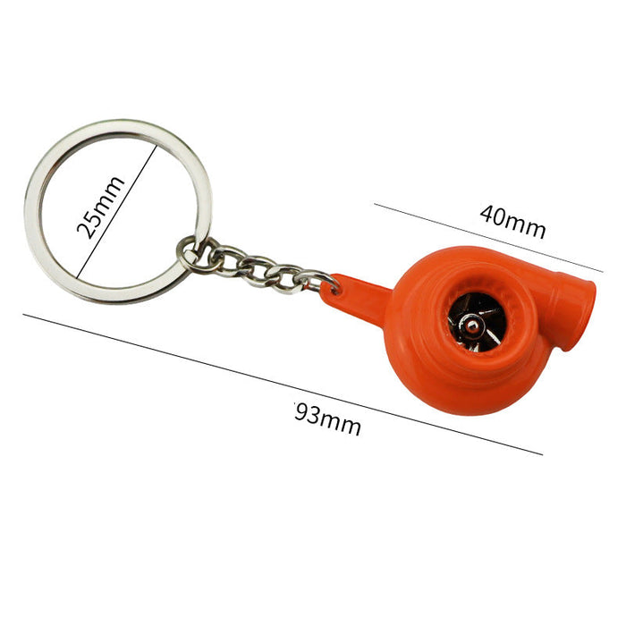 Wholesale Mini Metal Turbo Keychain
