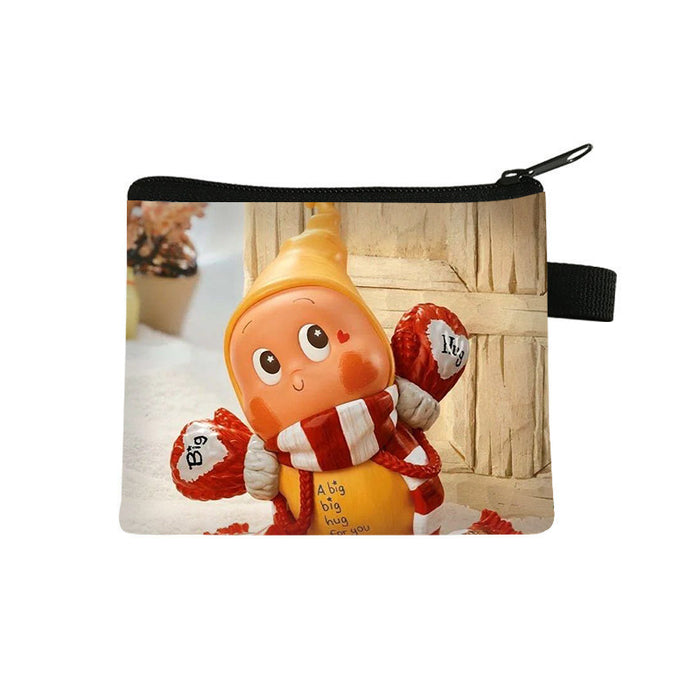 Wholesale Cute Star Children' s Cartoon Creative Girls Portable Storage Coin Purse Student Supplies