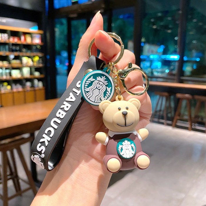Wholesale Keychain Cartoon 3D Doll Car Keychain Pendant