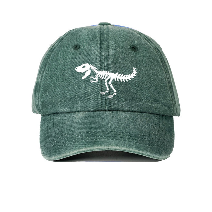 Wholesale New printed baseball cap washed fashionable cotton hat casual duckbill cap
