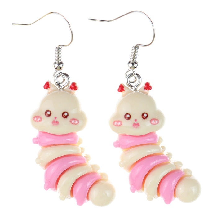 Wholesale Cartoon Animal Resin Earrings JDC-ES-niqing022