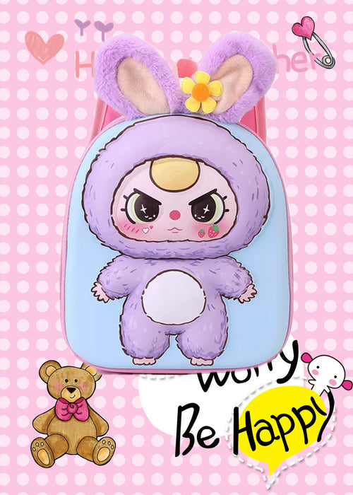 Wholesale Cute cartoon plush kindergarten backpack