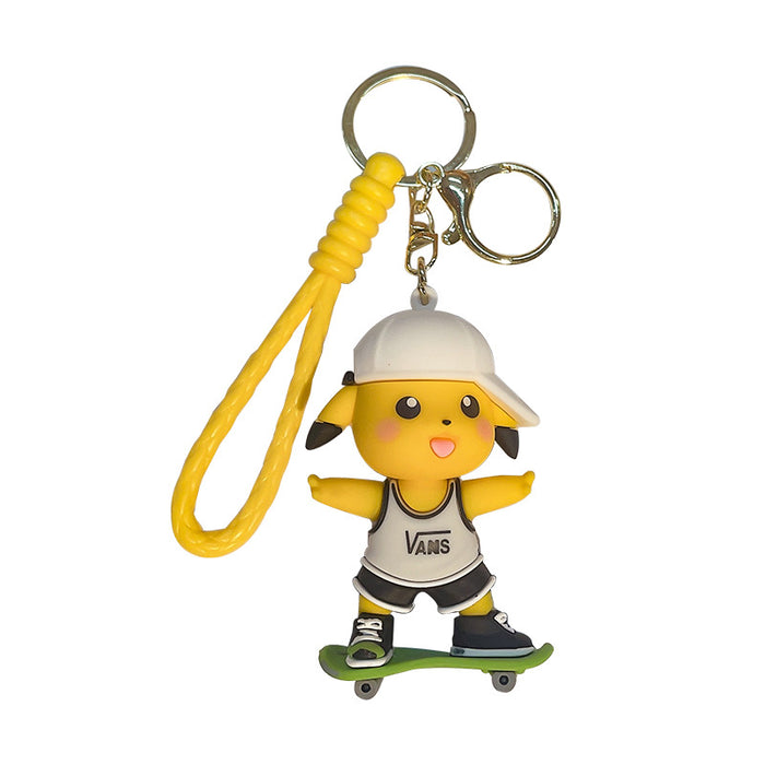 Wholesale Cartoon PVC Doll Keychain JDC-KC-JinGe087