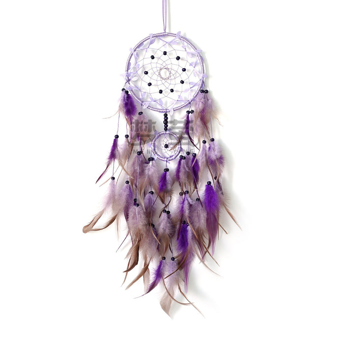 Wholesale Handmade Feather Dreamcatcher Wall Decor Bohemian MOQ≥2