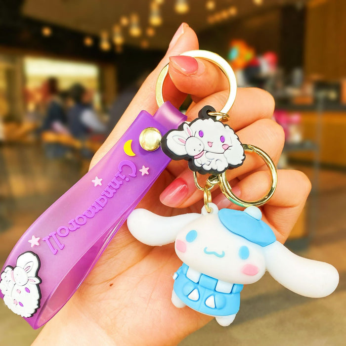 Wholesale Cartoon Doll Silicone Keychain JDC-KC-MingT072