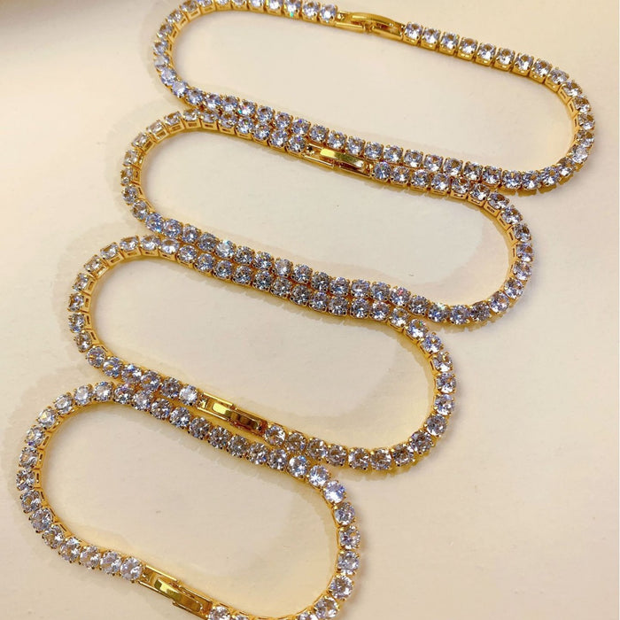 Wholesale Titanium Steel Zircon Pull Bead Bracelet JDC-BT-Moyu001