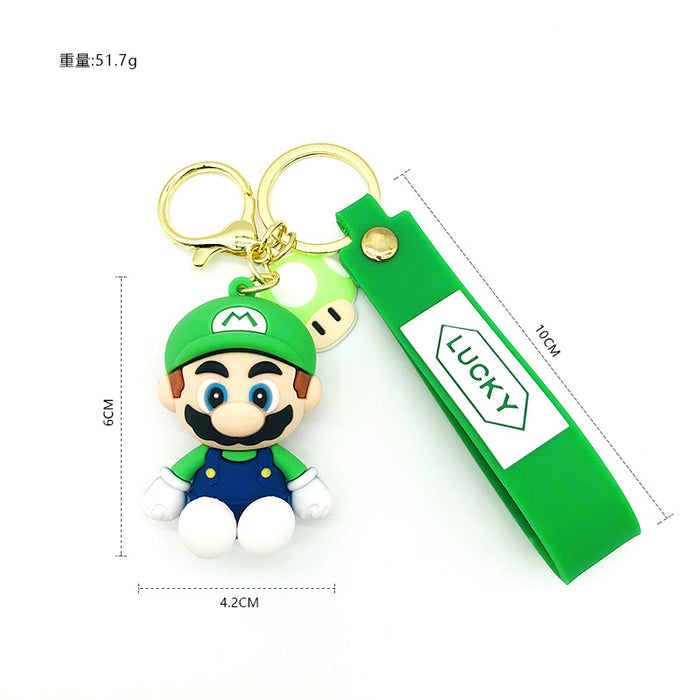 Wholesale  Keychain Doll Keychain Couple Charm Small Gift Bag Car Key Pendant