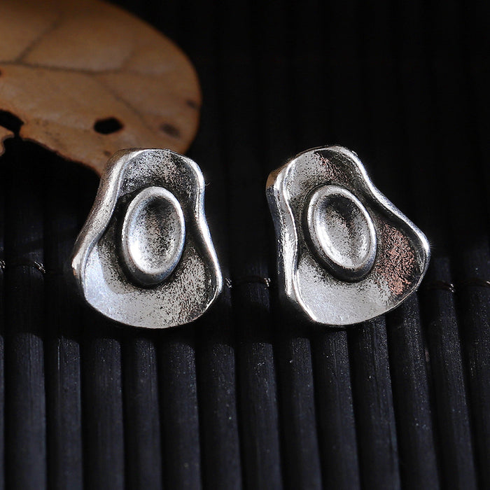 Wholesale Retro ethnic style cowboy earrings Creative design horseshoe bull head flower shoe and hat accessories