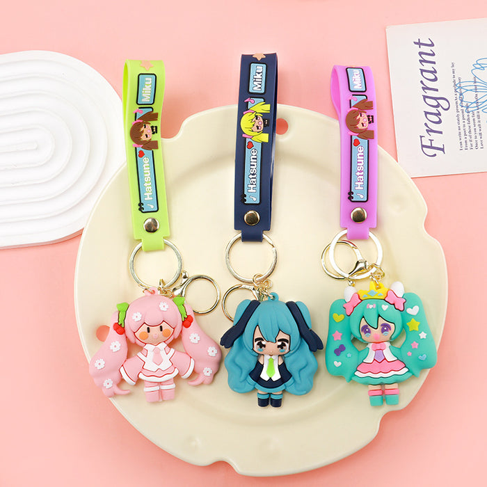 Wholesale Cute cartoon keychain pendant