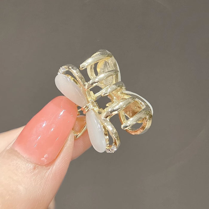 Wholesale scratch clip Opal headdress bow bangs clip hairpin