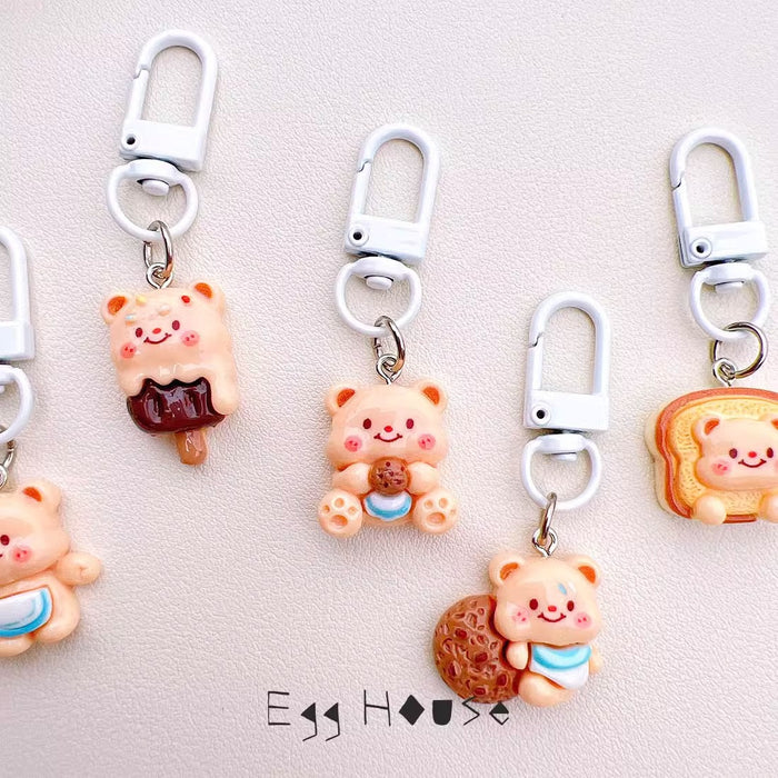 Wholesale Cartoon Cute Pendant Keychain Bookbag Keychain
