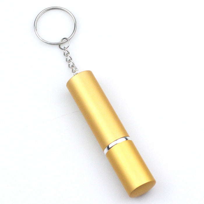 Wholesale Boutique Portable 5Ml Perfume Atomizer Spray Bottle Purple Electroplated Metal Travel Container Party Accessory