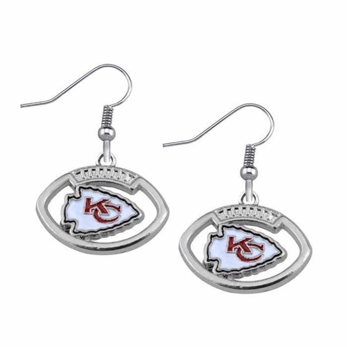 Wholesale Team Earrings Football Shape Earrings