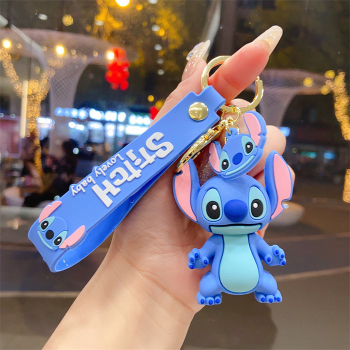 Wholesale Creative Cartoon PVC Doll Keychains JDC-KC-YueW003