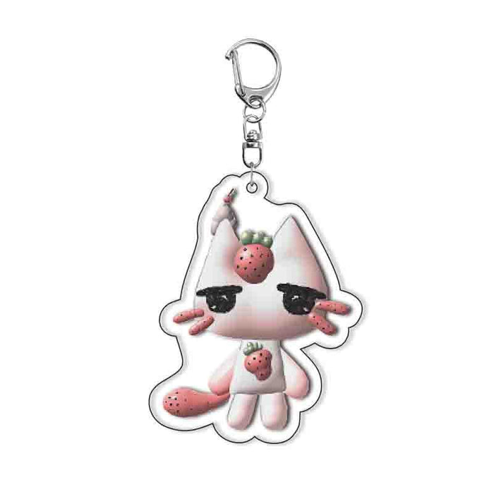 Wholesale Acrylic Keychain Pendant Animation Handset