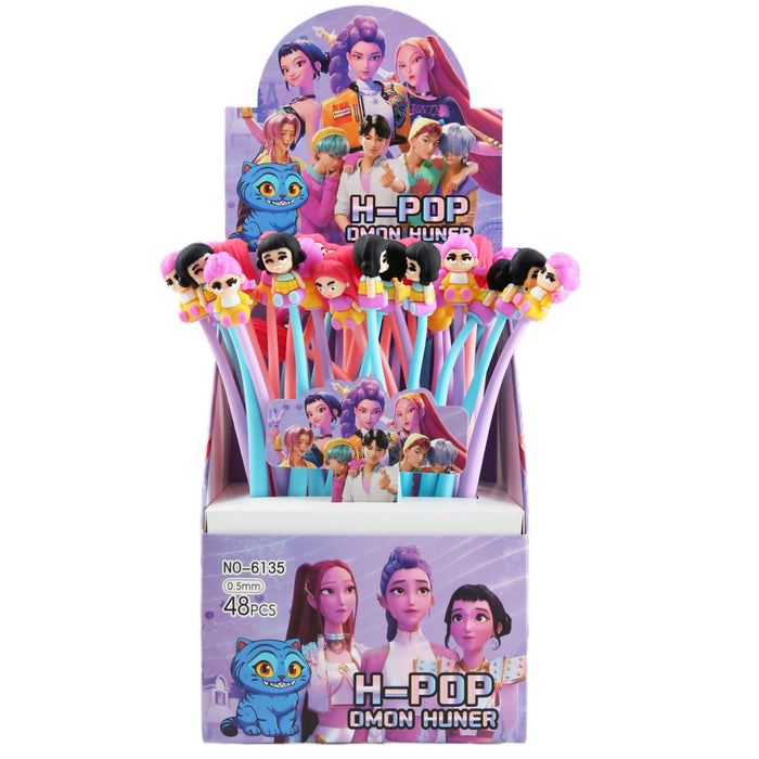 Wholesale Trendy Cartoon Soft Gel Shake Pen - Cute Creative Stationery Gift MOQ≥2