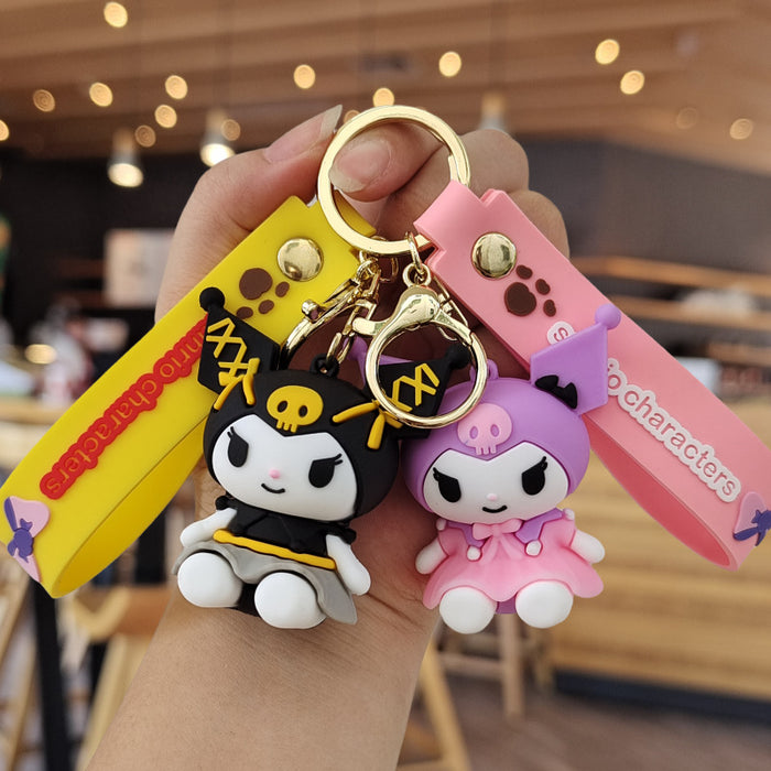 Wholesale Cartoon Doll Silicone Keychain (S) JDC-KC-ZhuoRan007