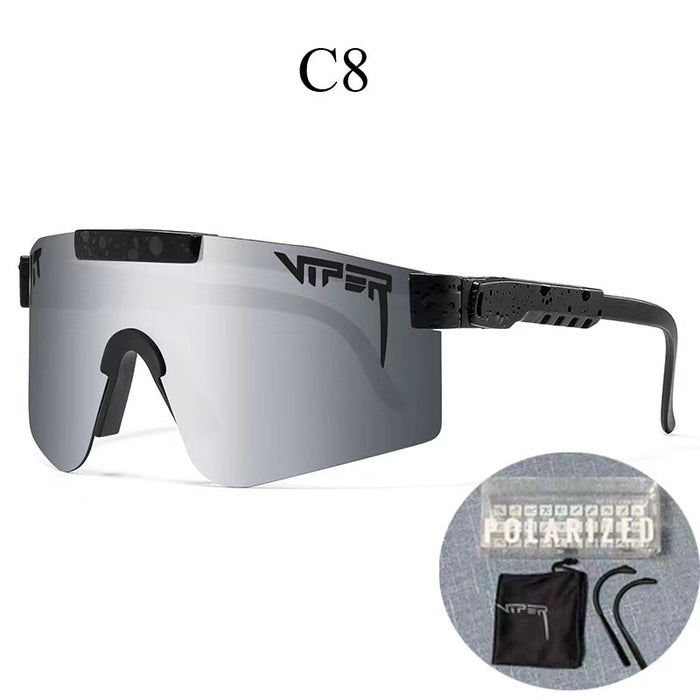 Wholesale PC Real Film Coated Square Frame Windproof Cycling Glasses JDC-SG-Guoyi001