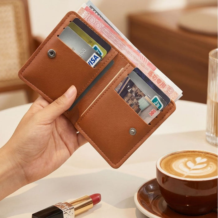 Wholesale PVC Women' s Card Wallet Ins Style Everyday Accessory MOQ≥3