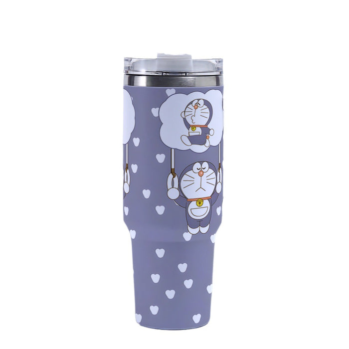 Wholesale Cartoon Pattern 3D Printing 40oz Car ice bullies cup Thermos Cup