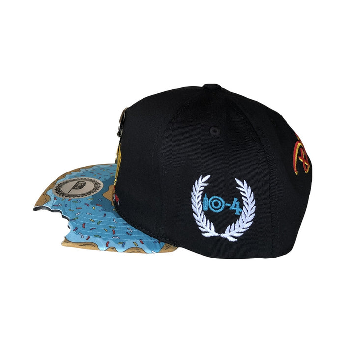Wholesale Finger notch cap, flat brim cap, baseball cap