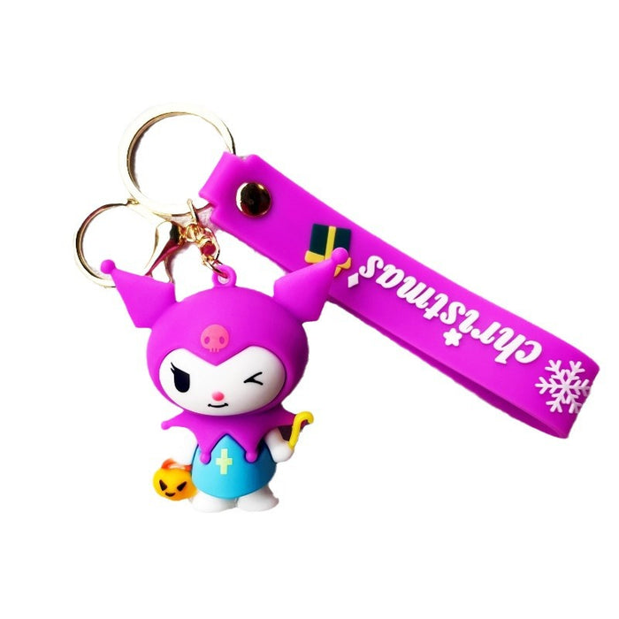 Wholesale PVC Cartoon Doll Keychain JDC-KC-WuYi214