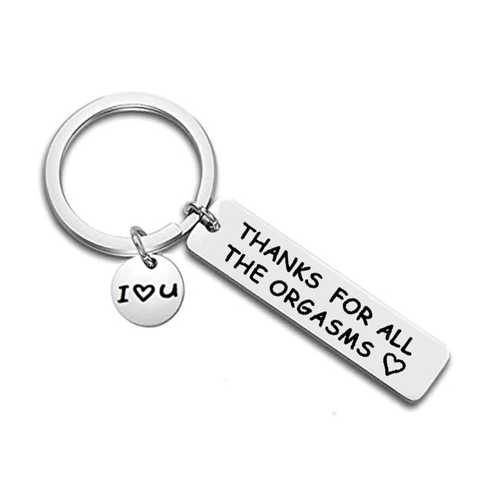 Wholesale Commemorative gift pendant stainless steel keychain