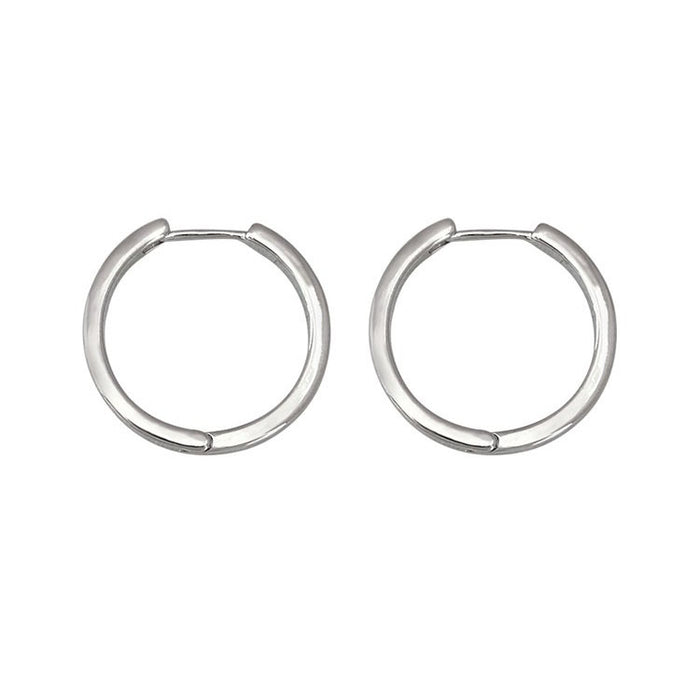 Wholesale Circle Earrings Trendy  Simple Pure Ear Jewelry Niche Design Sensibility Earrings