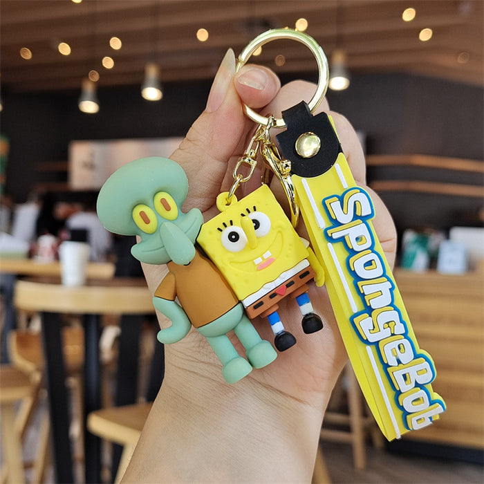 Wholesale Cartoon Doll Silicone Keychain JDC-KC-MingT057