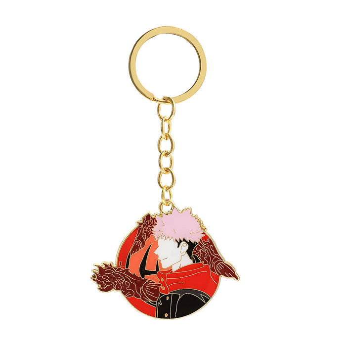 Wholesale Cartoon Zinc Alloy Keychains JDC-KC-ShaoH011