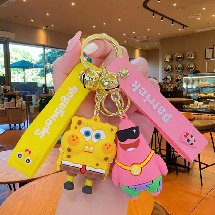 Wholesale Cartoon Doll Silicone Keychain JDC-KC-SuCheng002