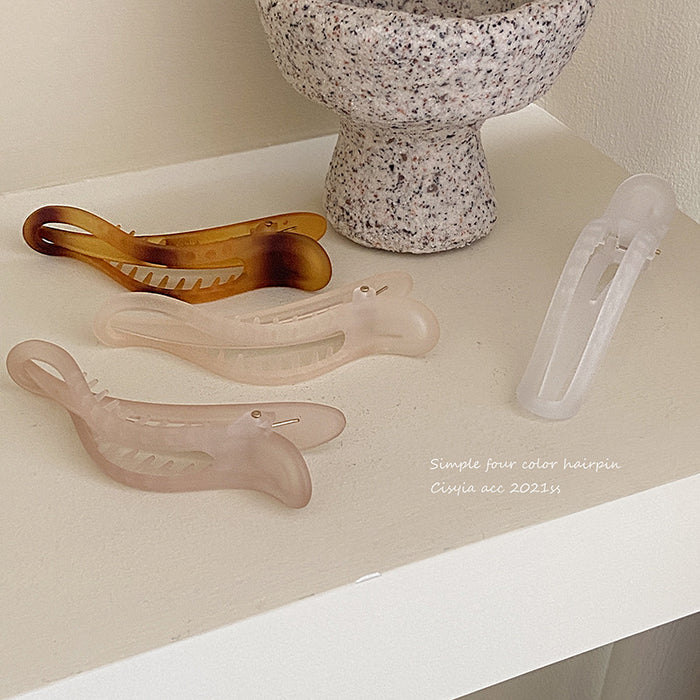 Wholesale Duckbill Clip ins TikTok Same Style Elegant Bath Hair Clip Clip Hair Accessories