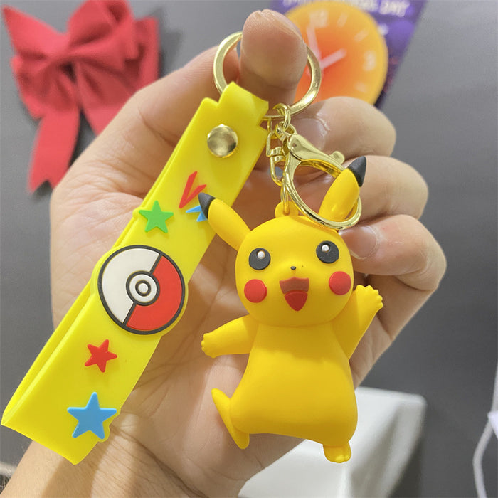 Wholesale PVC Cartoon Doll Keychain JDC-KC-WuYi034