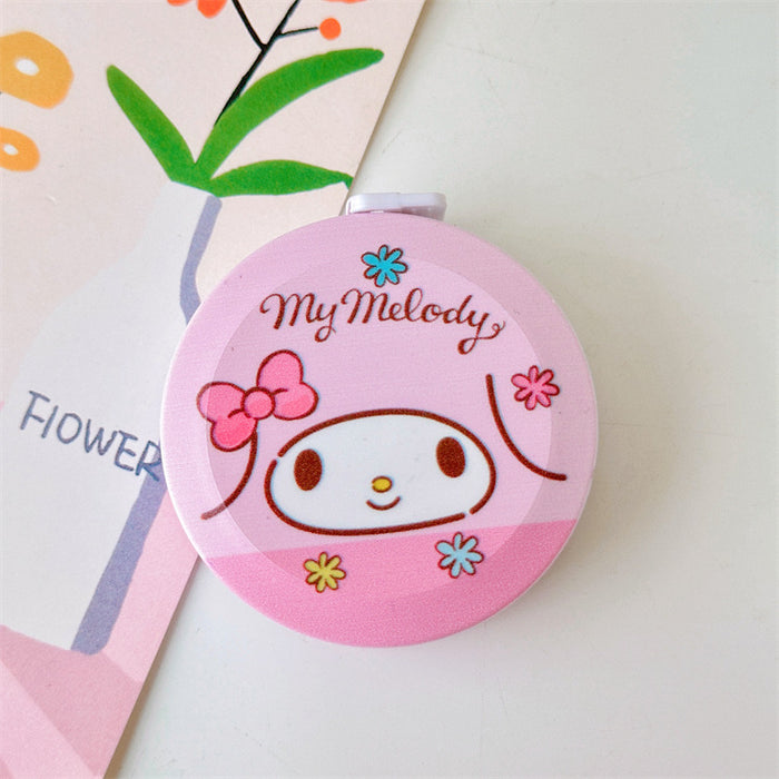 Wholesale Cute Girl Heart Measuring Ruler Tape Measure Portable Round Pull Ruler Automatic Telescopic Soft Ruler Measurements Ruler