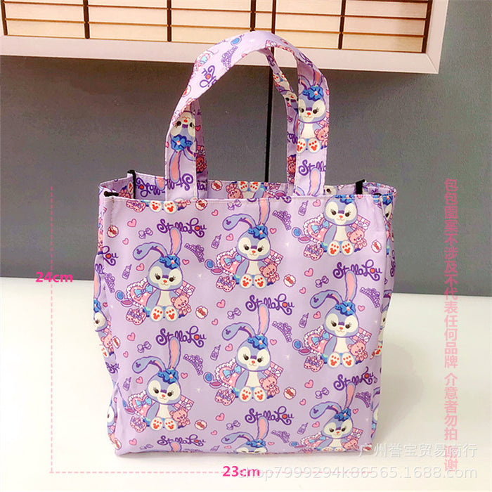 Wholesale Cartoon Print Oxford Cloth Tote Bag JDC-HB-YuB001