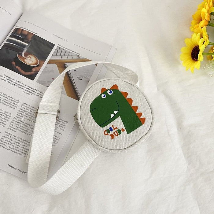 Wholesale children's waist bag cartoon round bag coin purse