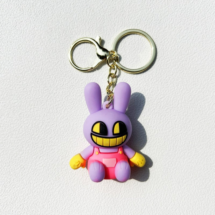 Wholesale PVC Cartoon Doll Keychain JDC-KC-WuYi158