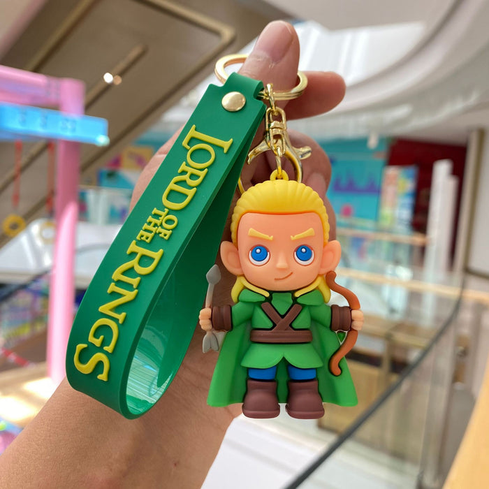 Wholesale Cartoon PVC Keychain JDC-KC-PengYu016