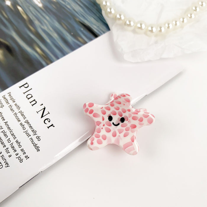 Wholesale Acetate Dolphin Hair Clip Ocean Conch Design Fashion Accessory Gift
